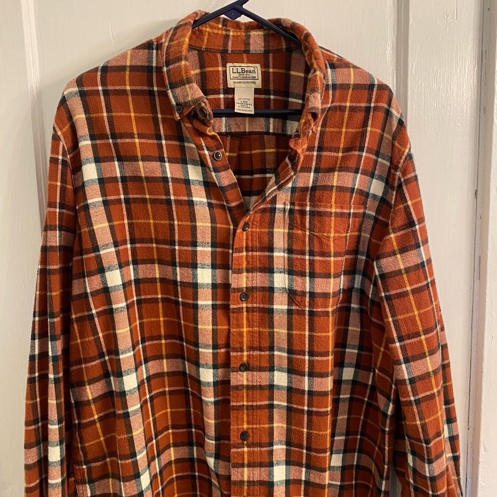 LL bean flannel shirt